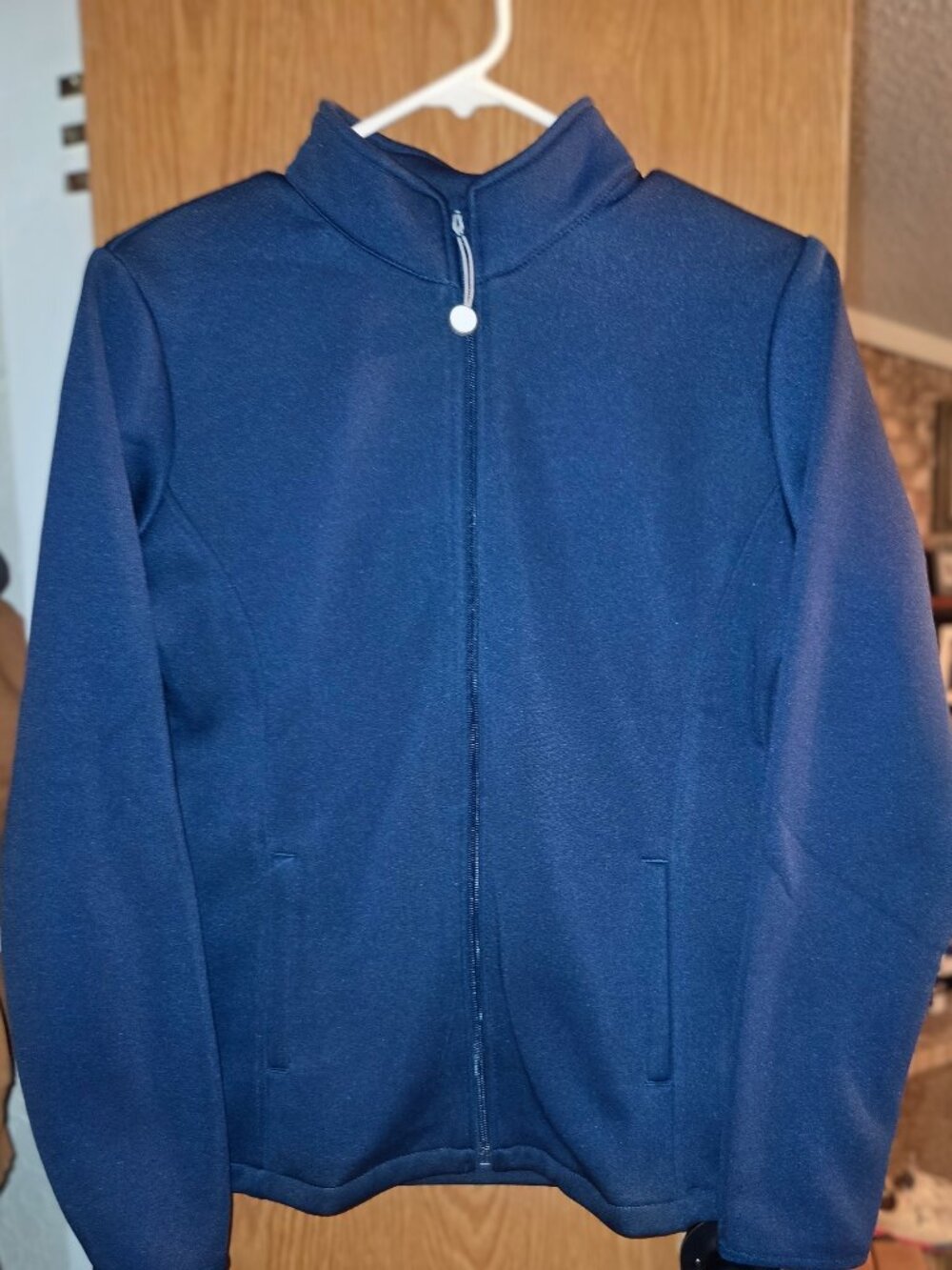 Med Couture XS navy men's scrub jacket